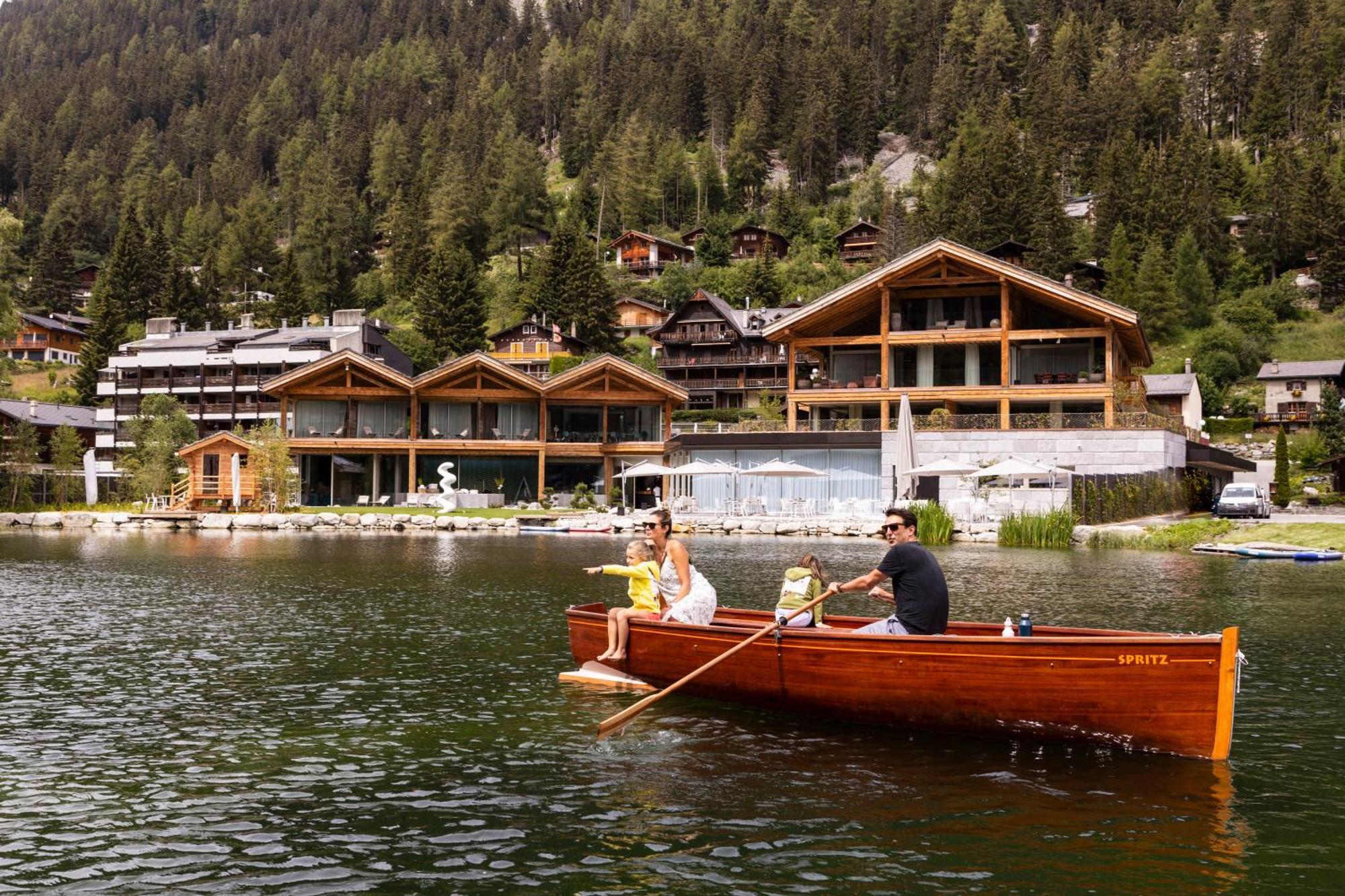 Готель Au Club Alpin Champex-Lac Екстер'єр фото