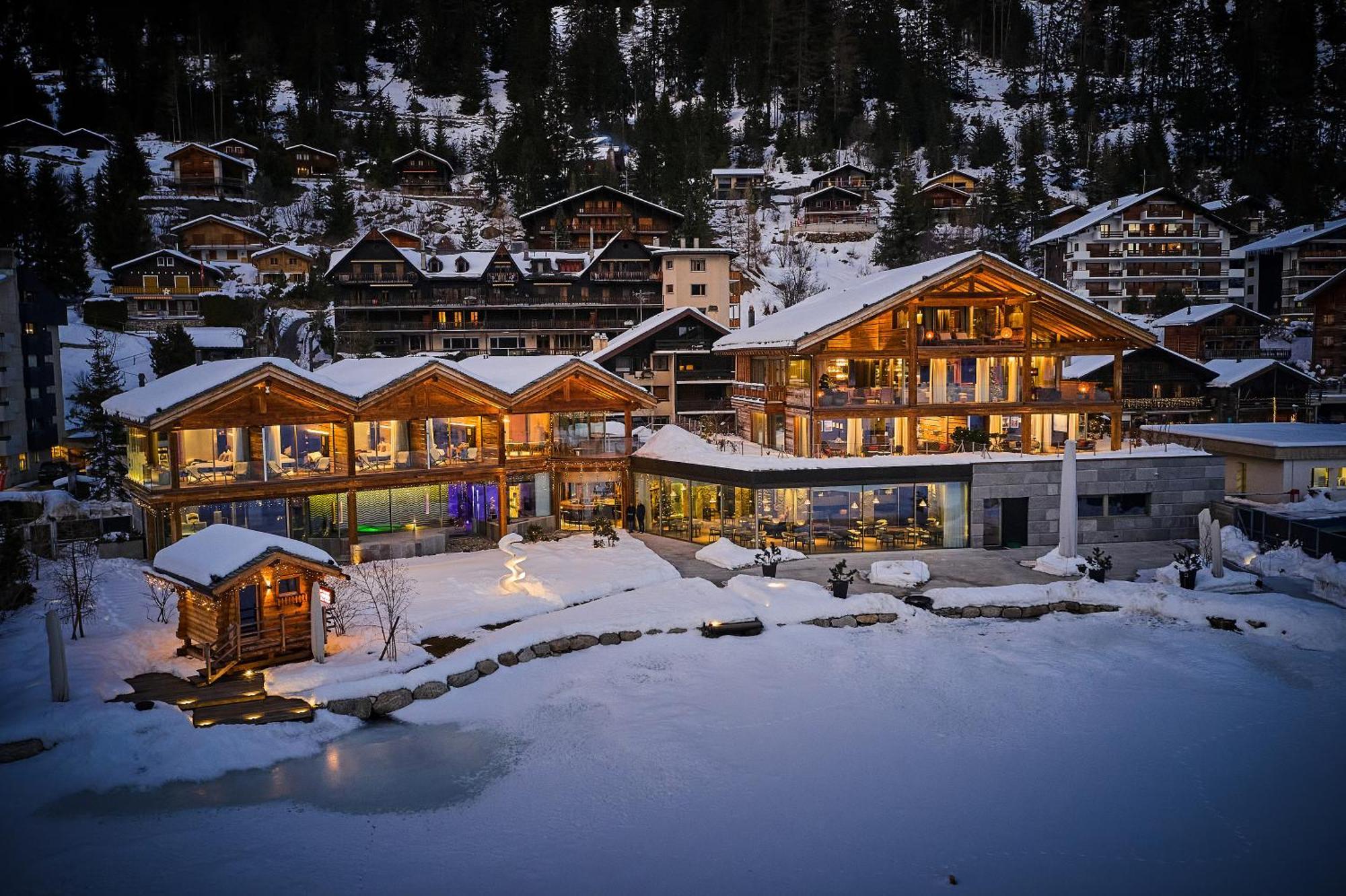 Готель Au Club Alpin Champex-Lac Екстер'єр фото